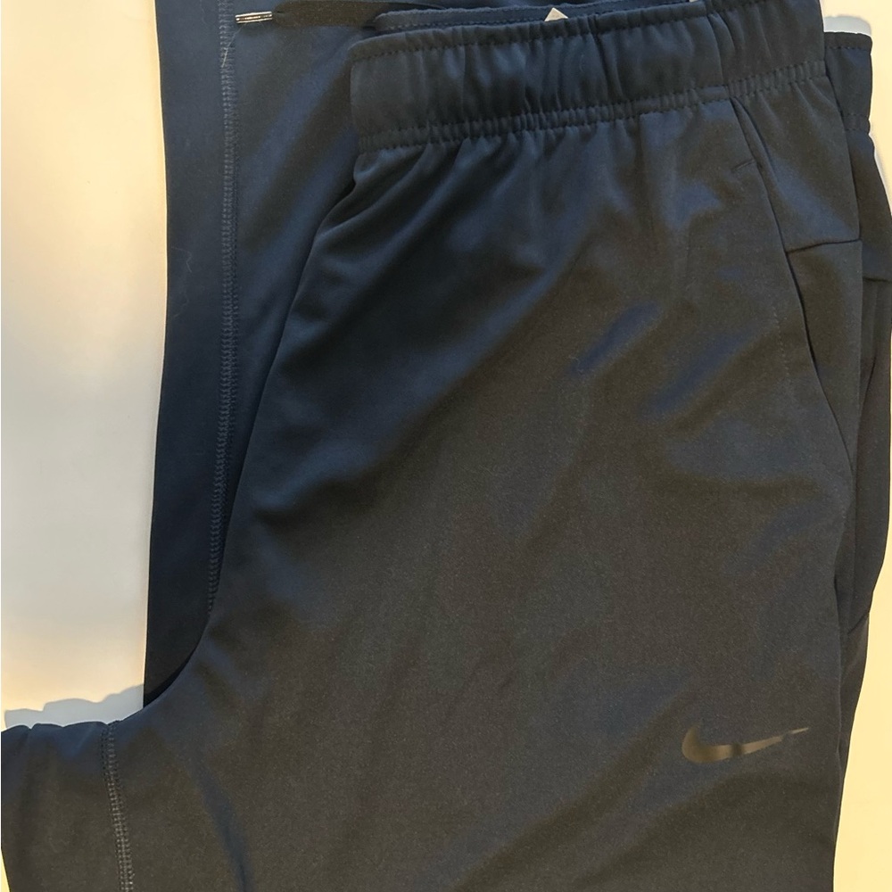 Bundle of 3 pair Nike Totality Standard Fit, Dry-Fit Navy Athletic Pants. NWT. - Picture 8 of 8